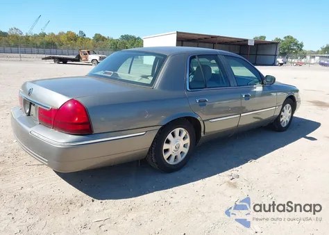 2004 Mercury Grand Marquis Ls from USA, damaged, VIN 2MEHM75W04X604523